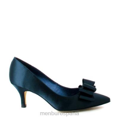 Menbur mujer pechora 204L1755 tacones medios y bajos azul oscuro