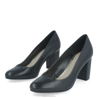 Menbur mujer salsa 204L1799 tacones medios y bajos negro