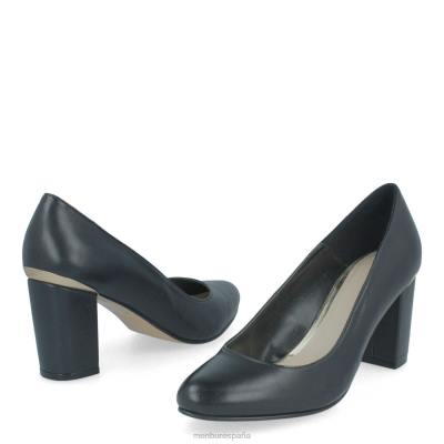 Menbur mujer salsa 204L1799 tacones medios y bajos negro