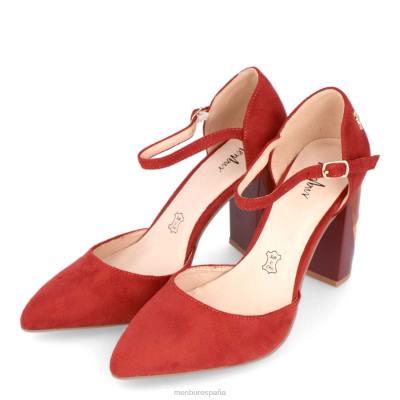 Menbur mujer solata 204L2109 tacones medios y bajos naranja