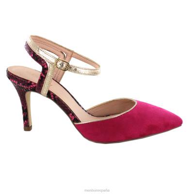 Menbur mujer solata 204L2142 tacones medios y bajos Violeta