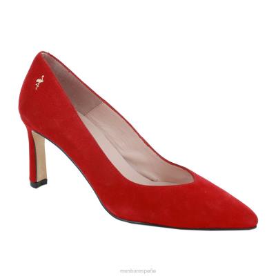 Menbur mujer somma 204L1889 tacones medios y bajos rojo