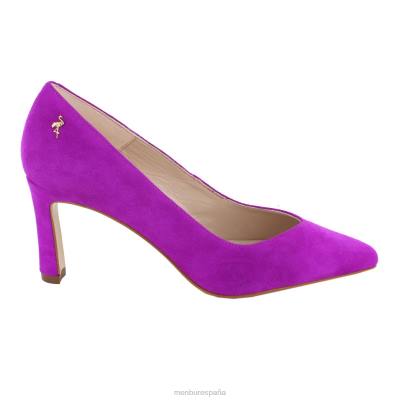 Menbur mujer somma 204L1891 tacones medios y bajos Violeta