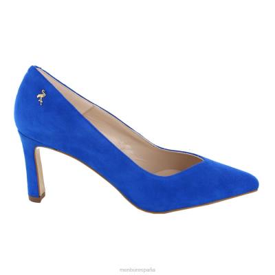 Menbur mujer somma 204L1892 tacones medios y bajos azul medio