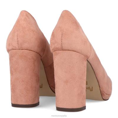 Menbur mujer stura 204L1901 tacones medios y bajos maquillaje rosa