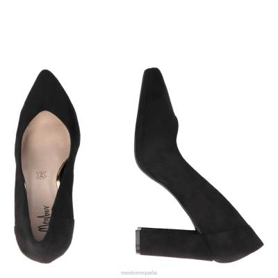 Menbur mujer stura 204L1931 tacones medios y bajos negro