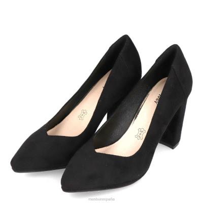 Menbur mujer stura 204L1931 tacones medios y bajos negro