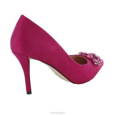 Menbur mujer tadasuni 204L2183 tacones medios y bajos Violeta