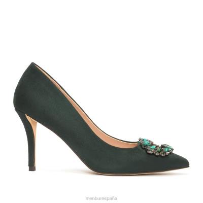 Menbur mujer tadasuni 204L2184 tacones medios y bajos verde