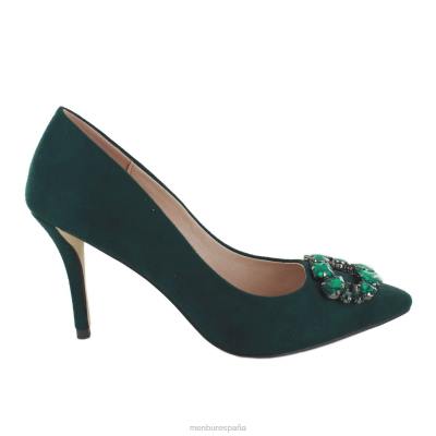 Menbur mujer tadasuni 204L2184 tacones medios y bajos verde