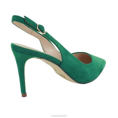 Menbur mujer troina 204L1965 tacones medios y bajos verde