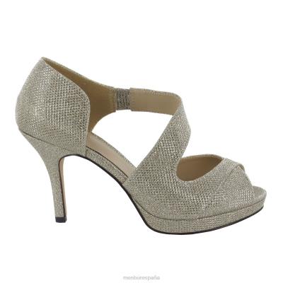 Menbur mujer ursas 204L1802 tacones medios y bajos beige