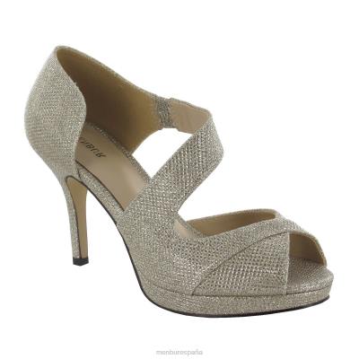 Menbur mujer ursas 204L1802 tacones medios y bajos beige