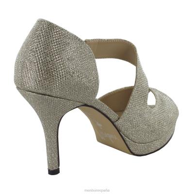 Menbur mujer ursas 204L1802 tacones medios y bajos beige