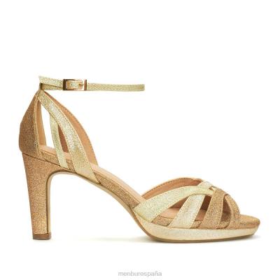 Menbur mujer vercelli 204L2026 tacones medios y bajos beige