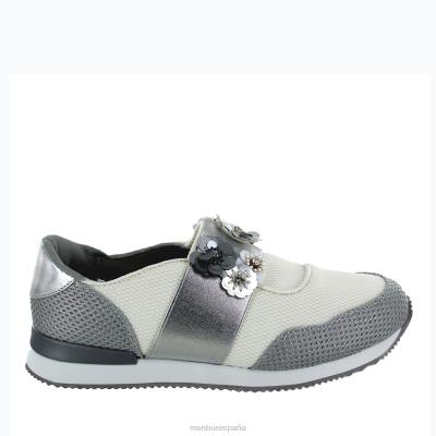 Menbur mujer Bresso 204L3713 zapatillas plata