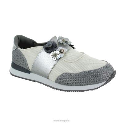 Menbur mujer Bresso 204L3713 zapatillas plata