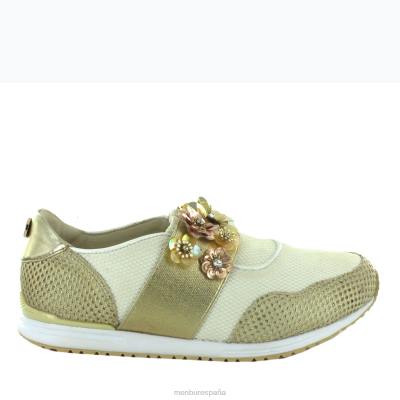 Menbur mujer Bresso 204L699 zapatillas oro