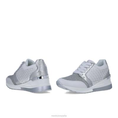 Menbur mujer Hebe 204L593 zapatillas plata