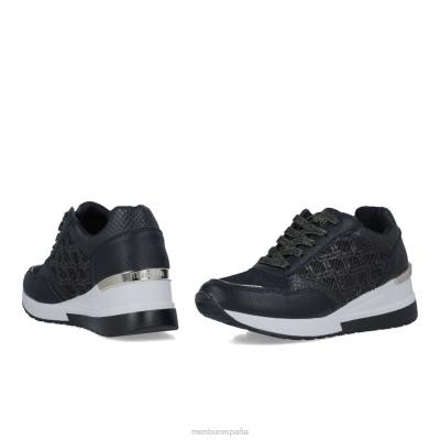 Menbur mujer actuar 204L3658 zapatillas negro