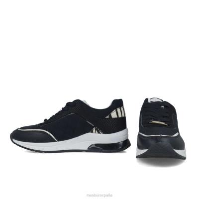 Menbur mujer almandino 204L607 zapatillas negro