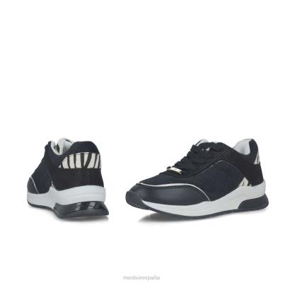 Menbur mujer almandino 204L607 zapatillas negro