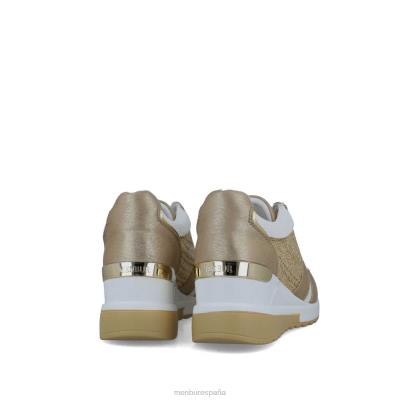 Menbur mujer asterión 204L3661 zapatillas oro