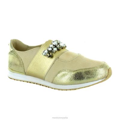 Menbur mujer bianzona 204L3711 zapatillas beige