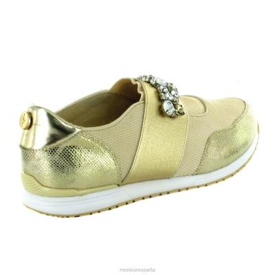 Menbur mujer bianzona 204L3711 zapatillas beige