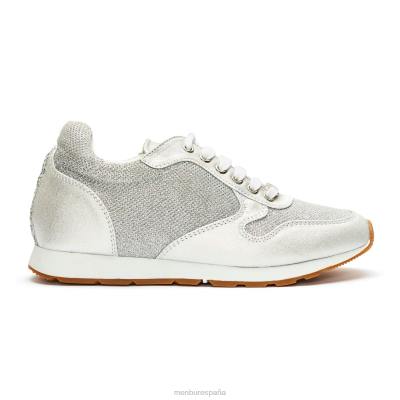 Menbur mujer biati 204L3712 zapatillas plata