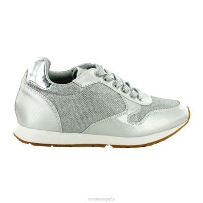 Menbur mujer biati 204L3712 zapatillas plata