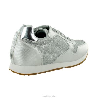 Menbur mujer biati 204L3712 zapatillas plata