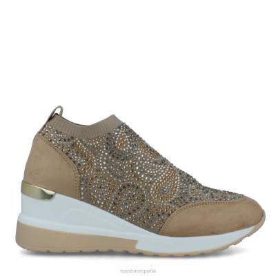 Menbur mujer birandola 204L634 zapatillas beige