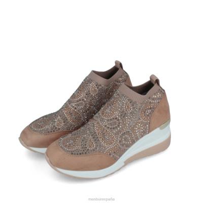 Menbur mujer birandola 204L634 zapatillas beige