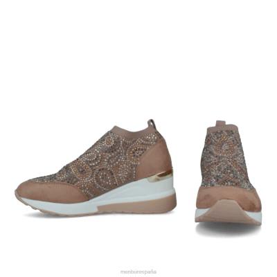 Menbur mujer birandola 204L634 zapatillas beige