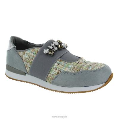 Menbur mujer bisarina 204L696 zapatillas azul claro