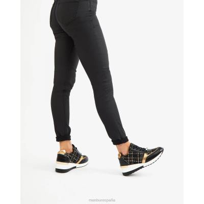 Menbur mujer caléndula 204L677 zapatillas negro