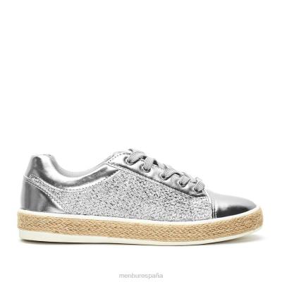 Menbur mujer calambrona 204L3714 zapatillas plata