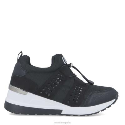 Menbur mujer calusco 204L3669 zapatillas negro