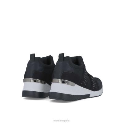 Menbur mujer calusco 204L3669 zapatillas negro