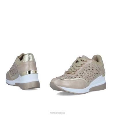 Menbur mujer canalaccia 204L3698 zapatillas beige