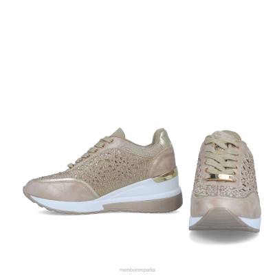 Menbur mujer canalaccia 204L3698 zapatillas beige