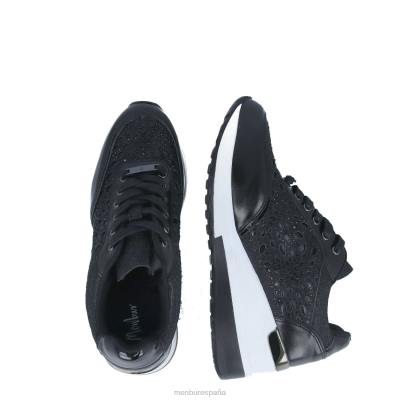 Menbur mujer canalaccia 204L661 zapatillas negro