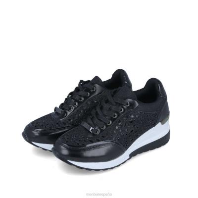 Menbur mujer canalaccia 204L661 zapatillas negro