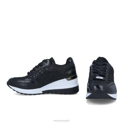 Menbur mujer canalaccia 204L661 zapatillas negro