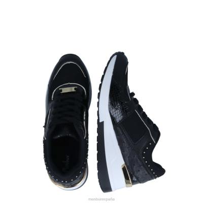 Menbur mujer canicatti 204L662 zapatillas negro