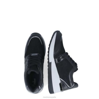 Menbur mujer canistro 204L663 zapatillas negro