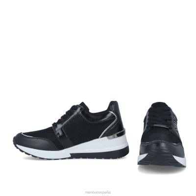 Menbur mujer canistro 204L663 zapatillas negro