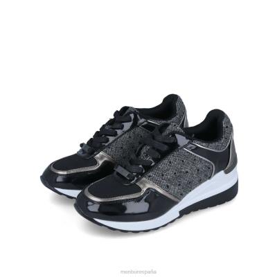 Menbur mujer canove 204L664 zapatillas negro