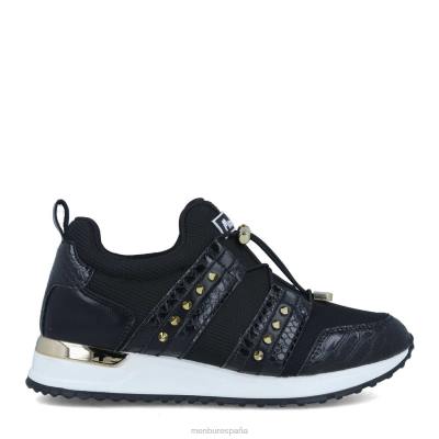 Menbur mujer capúa 204L625 zapatillas negro